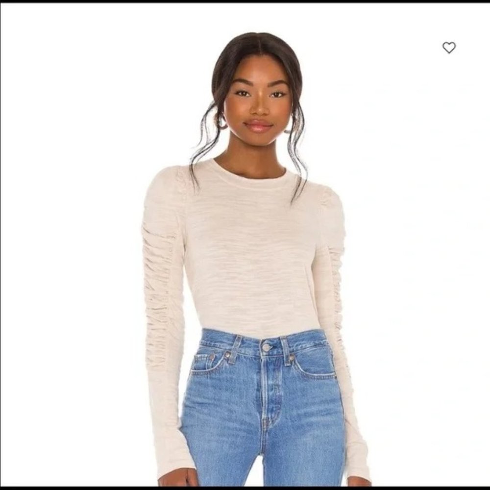 NWT Free People X Revolve Natasha Long Sleeve in Sand